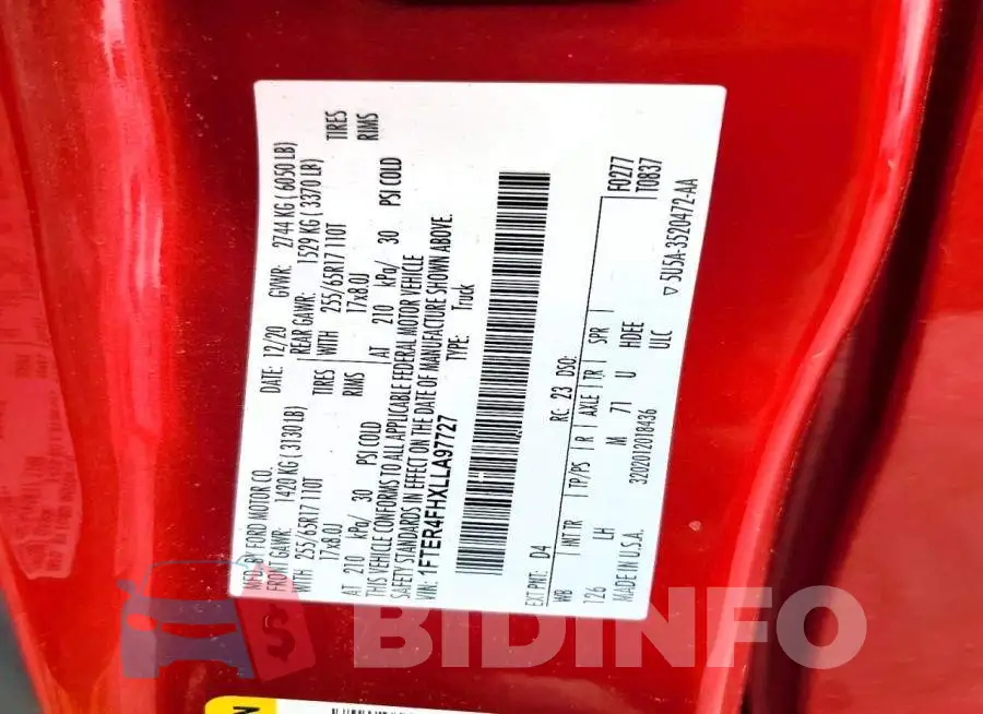 1FTER4FHXLLA97727 Photo# 12
