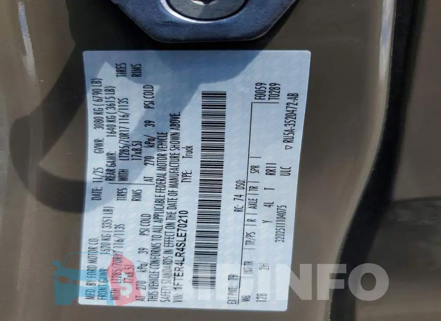1FTER4LR4SLE70210 Photo# 12