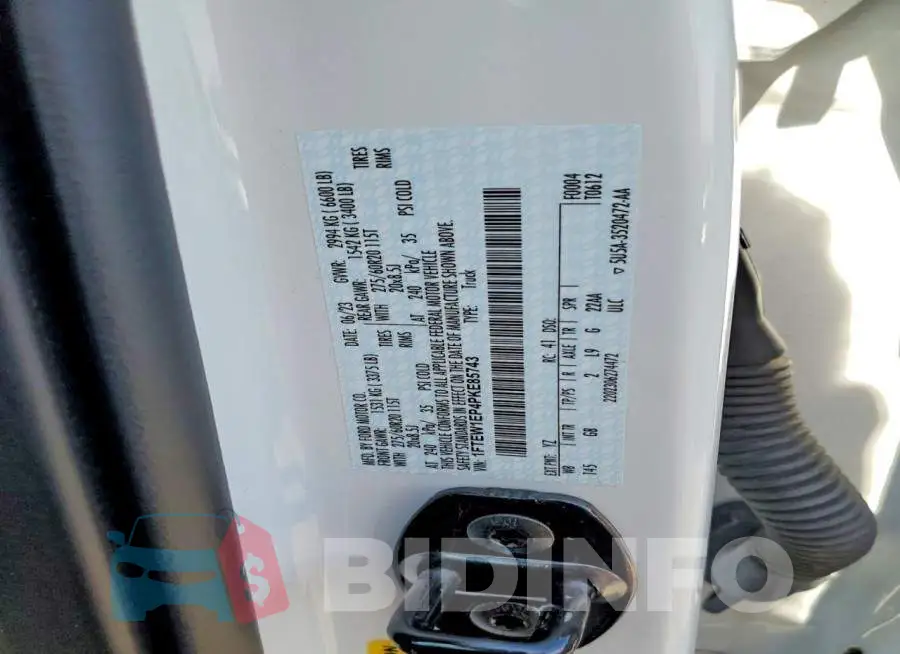 1FTEW1EP4PKE85743 Photo# 12