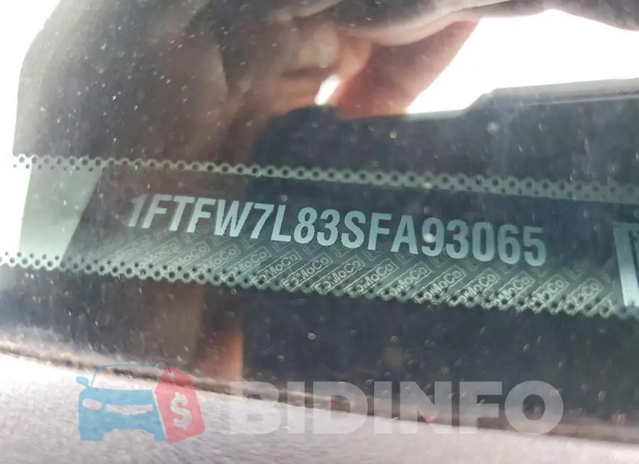 1FTFW7L83SFA93065 Photo# 12