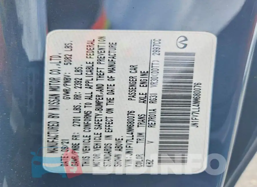 JN1FV7LL4NM680076 Photo# 12