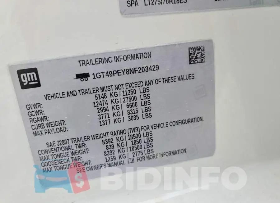 1GT49PEY8NF203429 Photo# 12
