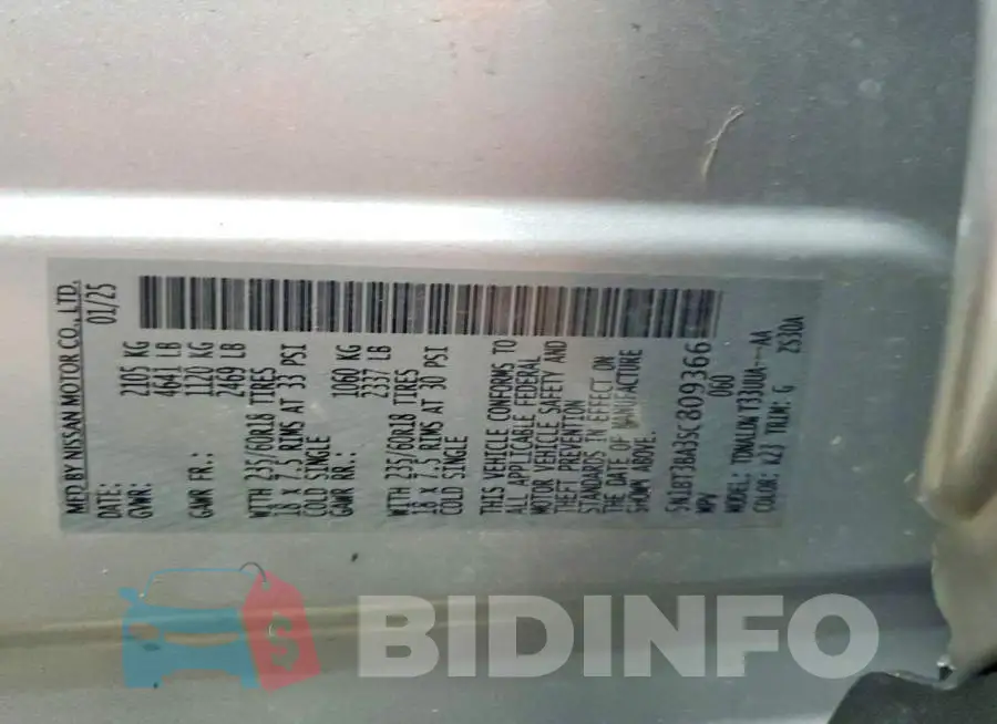 5N1BT3BA3SC809366 Photo# 13