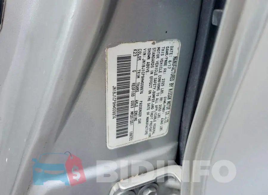 JN1BJ1CP9HW009974 Photo# 12