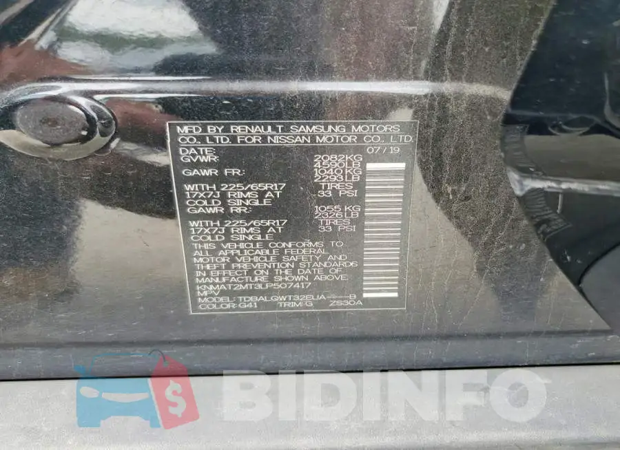 KNMAT2MT3LP507417 Photo# 12