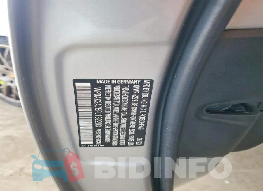 WP0AK2A75PL132203 Photo# 13