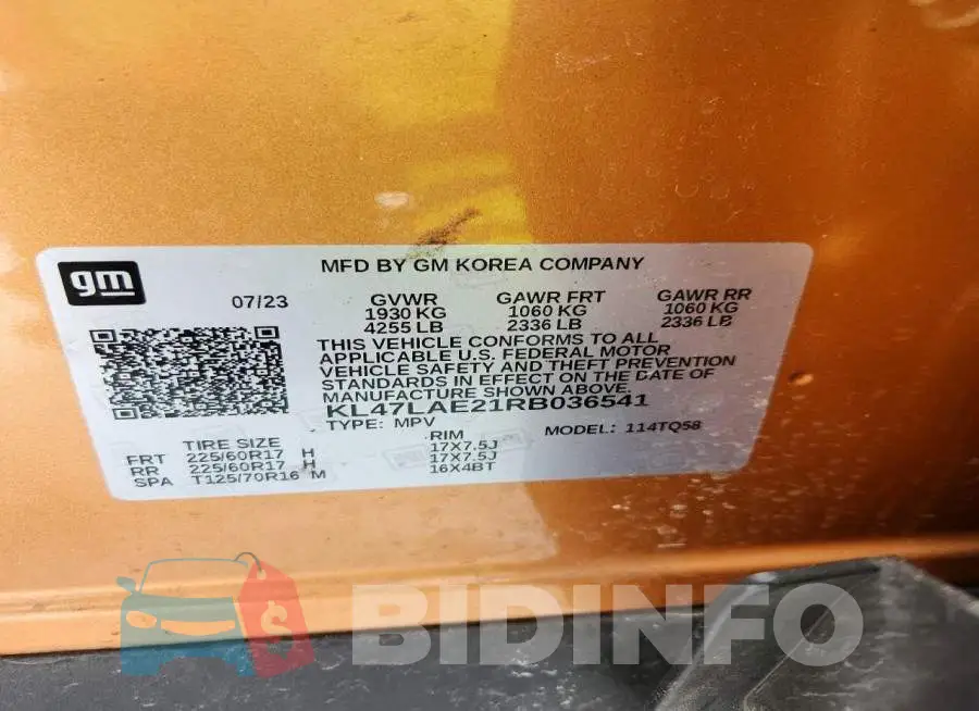 KL47LAE21RB036541 Photo# 13