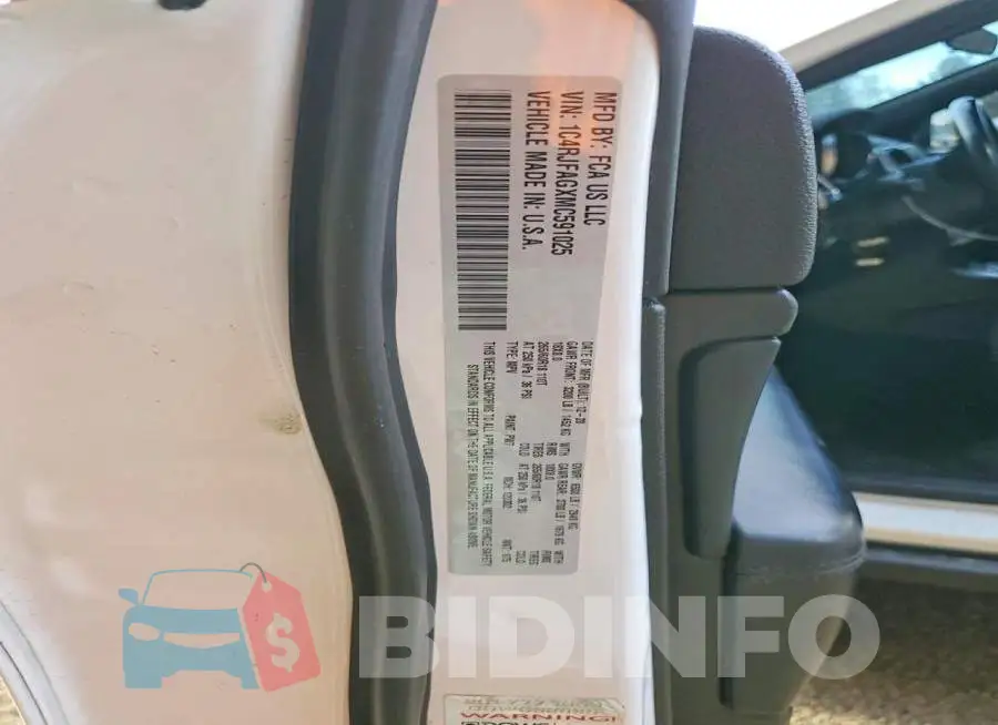 1C4RJFAGXMC591025 Photo# 12