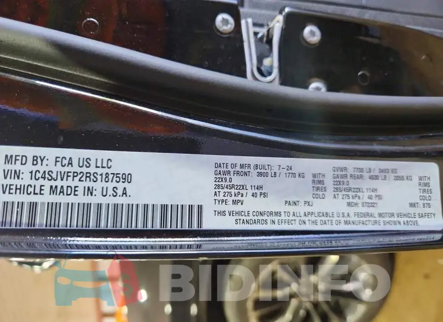 1C4SJVFP2RS187590 Photo# 13