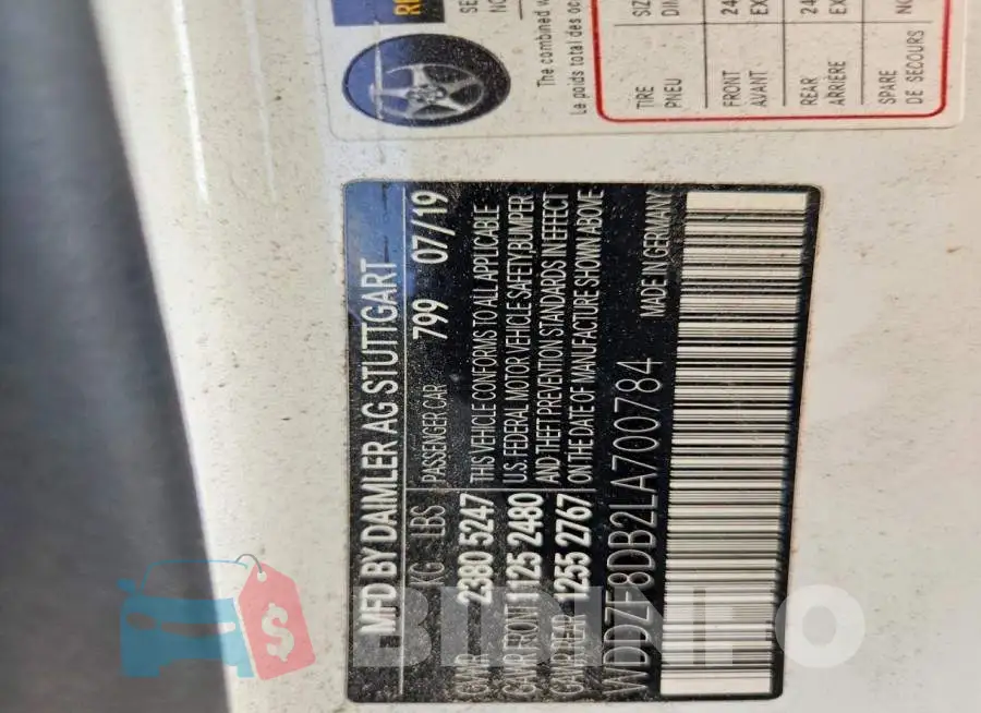 WDDZF8DB2LA700784 Photo# 13