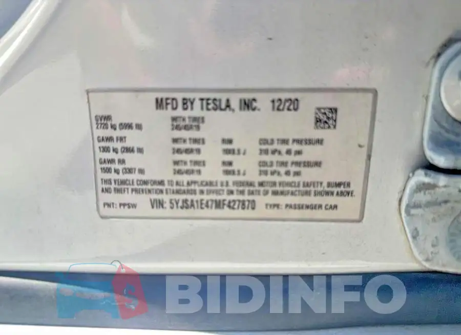 5YJSA1E47MF427870 Photo# 10