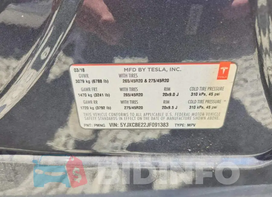 5YJXCBE22JF091383 Photo# 14