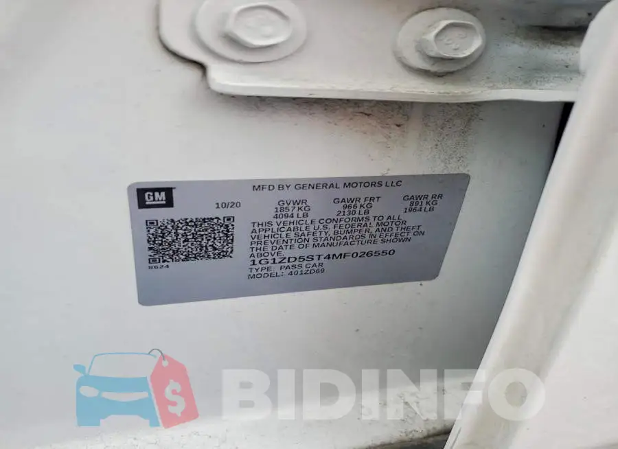 1G1ZD5ST4MF026550 Photo# 12