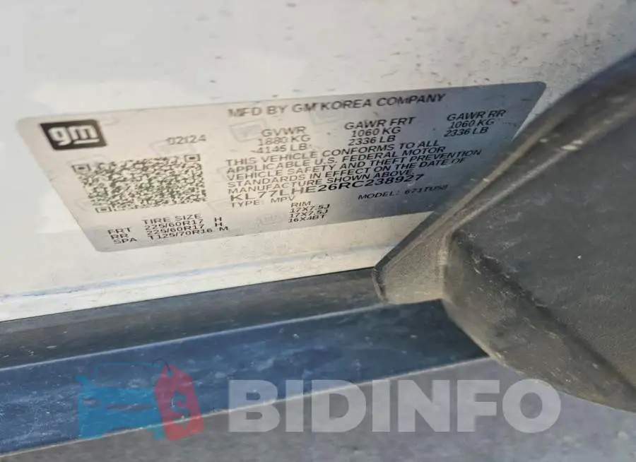 KL77LHE26RC238927 Photo# 13