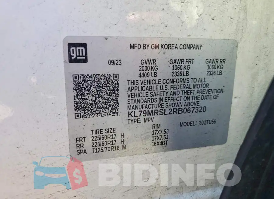 KL79MRSL2RB067320 Photo# 12
