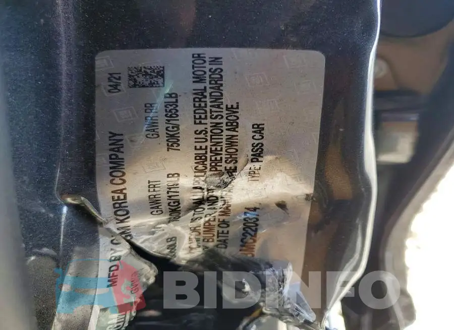 KL8CB6SA3MC220374 Photo# 12