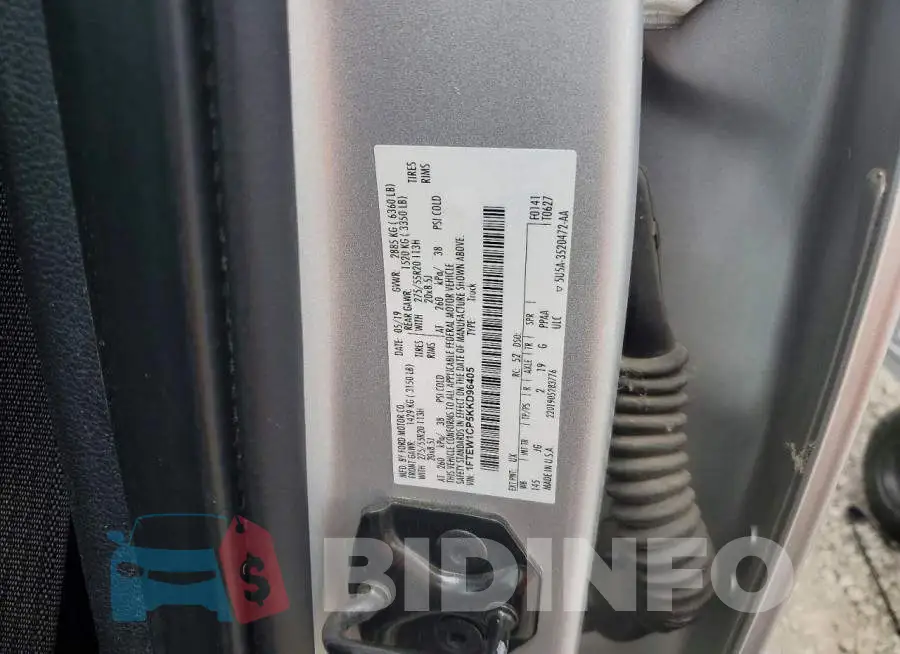 1FTEW1CP5KKD96405 Photo# 13