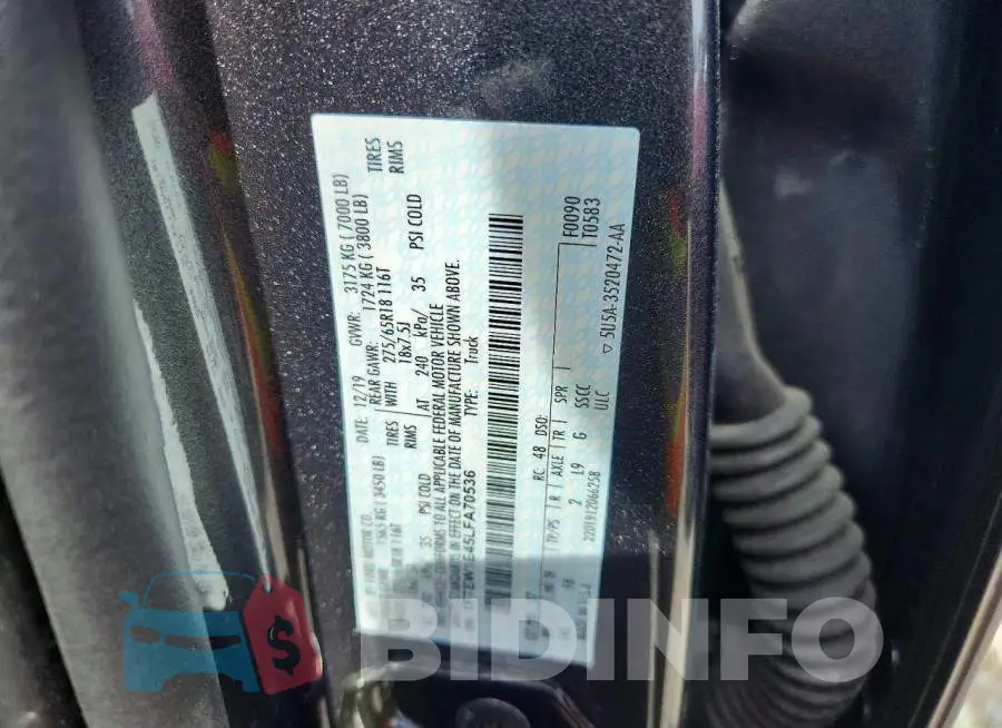 1FTEW1E45LFA70536 Photo# 12