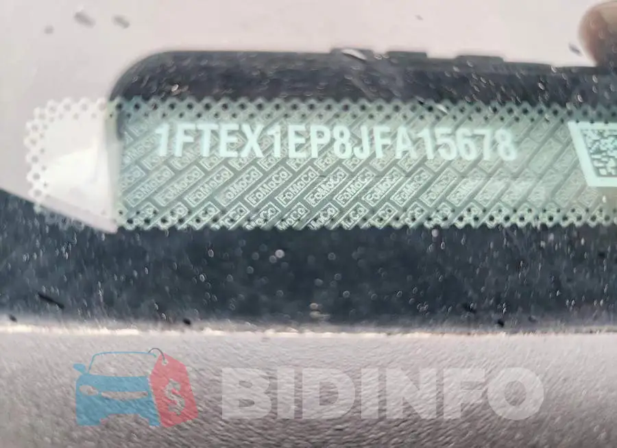 1FTEX1EP8JFA15678 Photo# 12