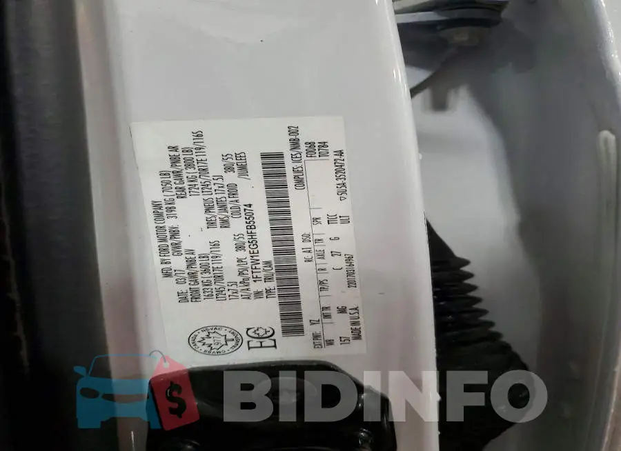 1FTFW1EG5HFB55074 Photo# 12