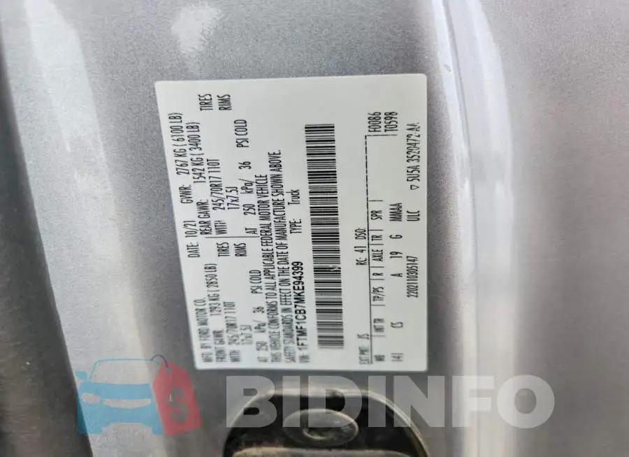 1FTMF1CB7MKE94399 Photo# 12