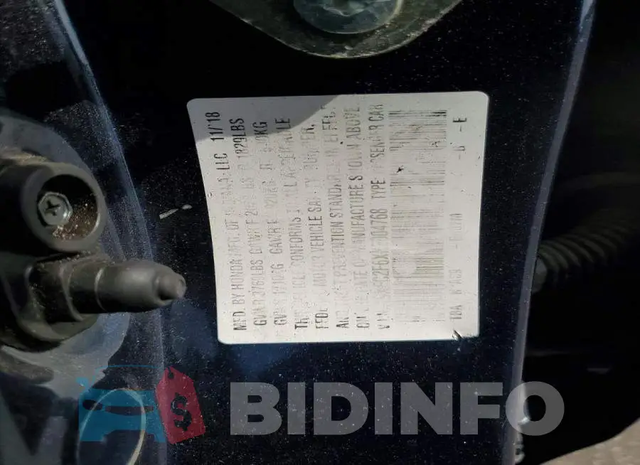 19XFC2F6XKE004768 Photo# 12