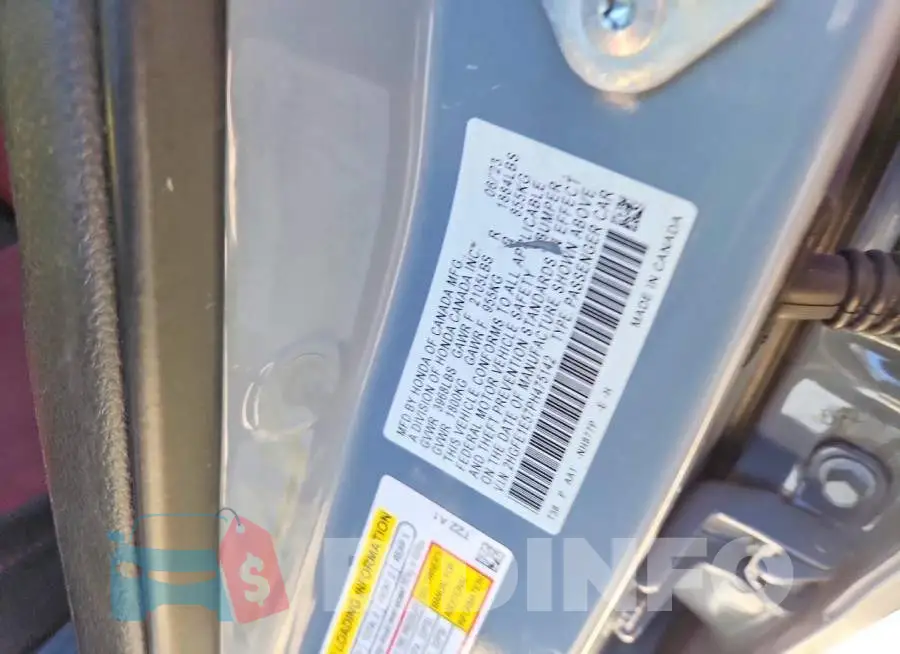 2HGFE1E57PH475142 Photo# 12