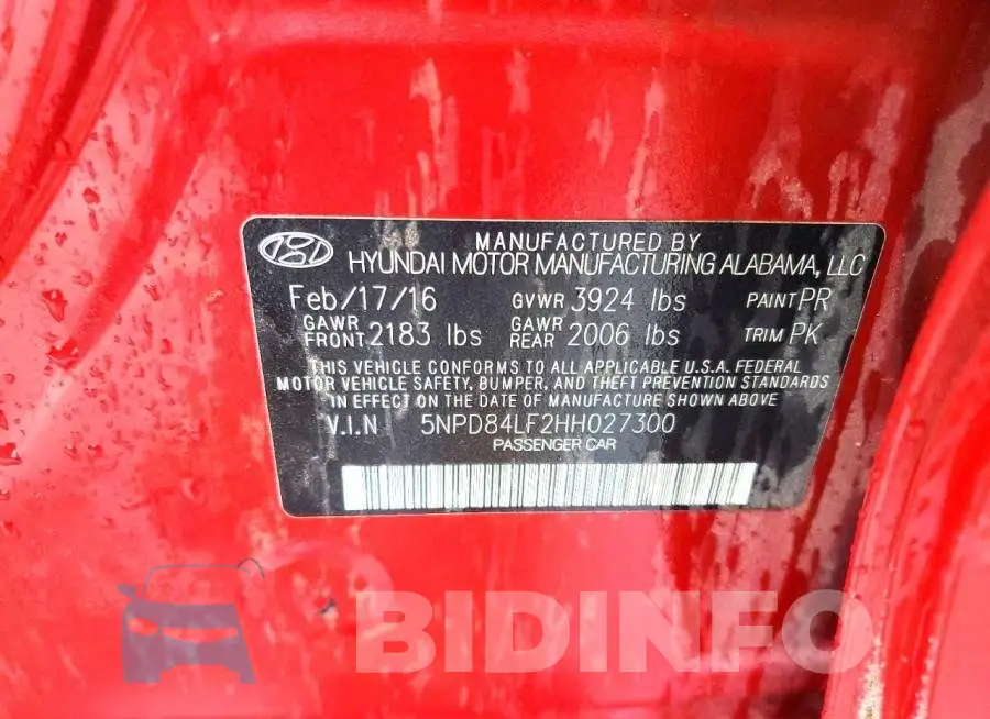 5NPD84LF2HH027300 Photo# 12