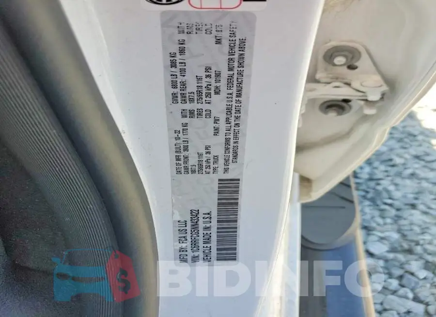 1C6RRFCG5NN433422 Photo# 12