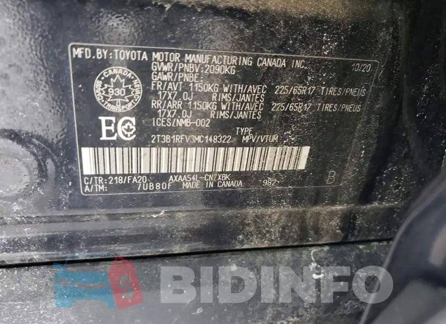 2T3B1RFV3MC148322 Photo# 14