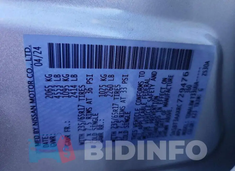 5N1BT3AAXRC729476 Photo# 12