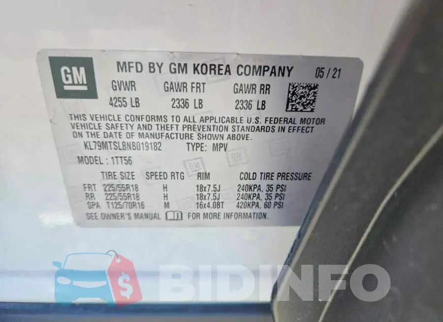 KL79MTSL8NB019182 Photo# 12