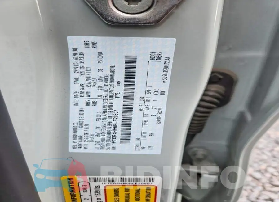 1FTER4HH6RLE20807 Photo# 12