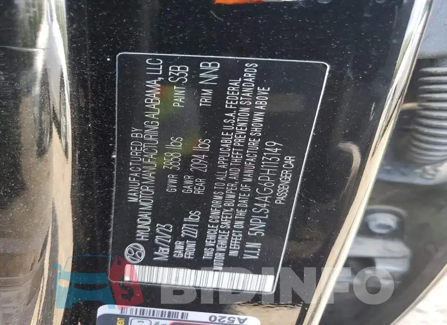 5NPLS4AG6PH113149 Photo# 12