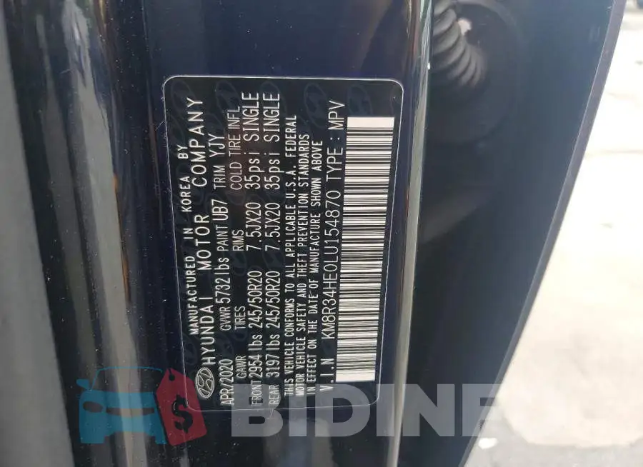 KM8R34HE0LU154870 Photo# 12