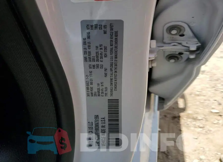 1C6SRFHM0MN791994 Photo# 13