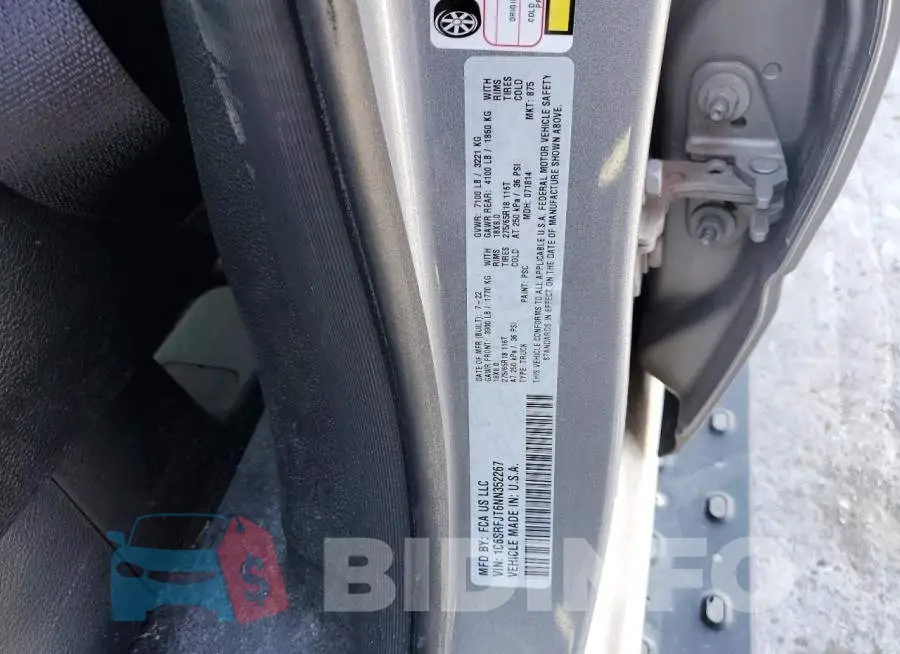 1C6SRFJT6NN352267 Photo# 12