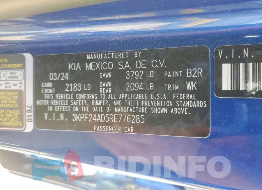 3KPF24AD5RE776285 Photo# 12