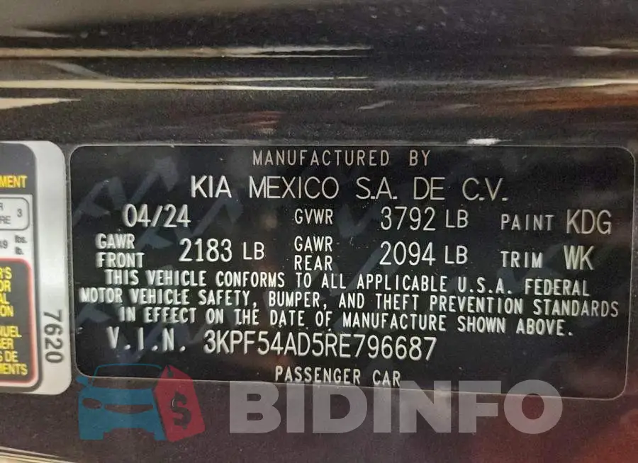 3KPF54AD5RE796687 Photo# 13