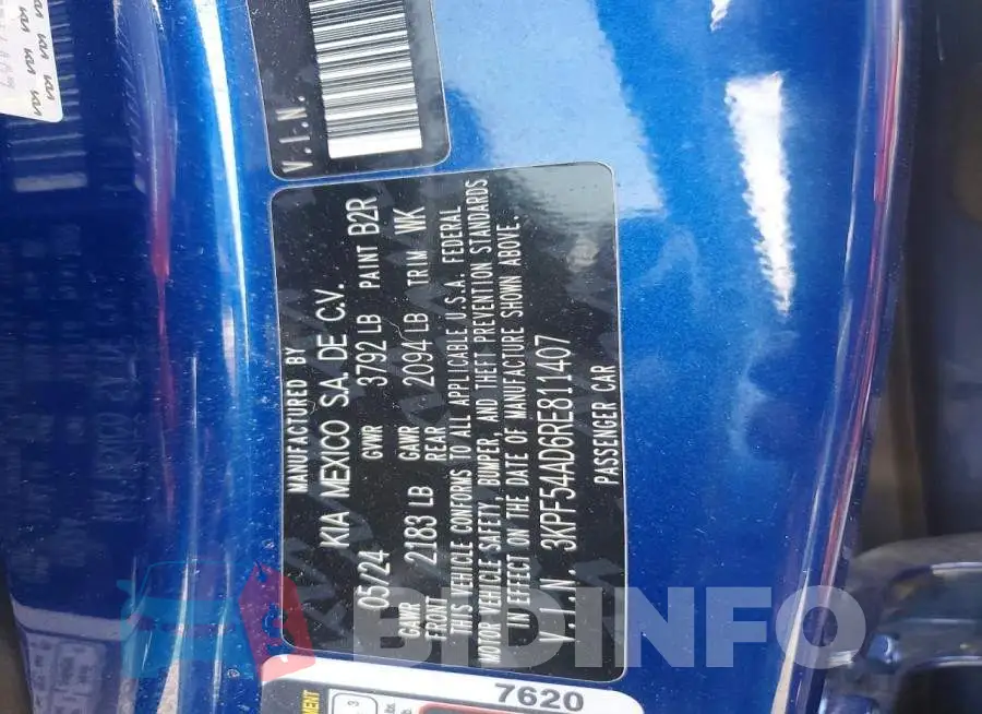 3KPF54AD6RE811407 Photo# 12