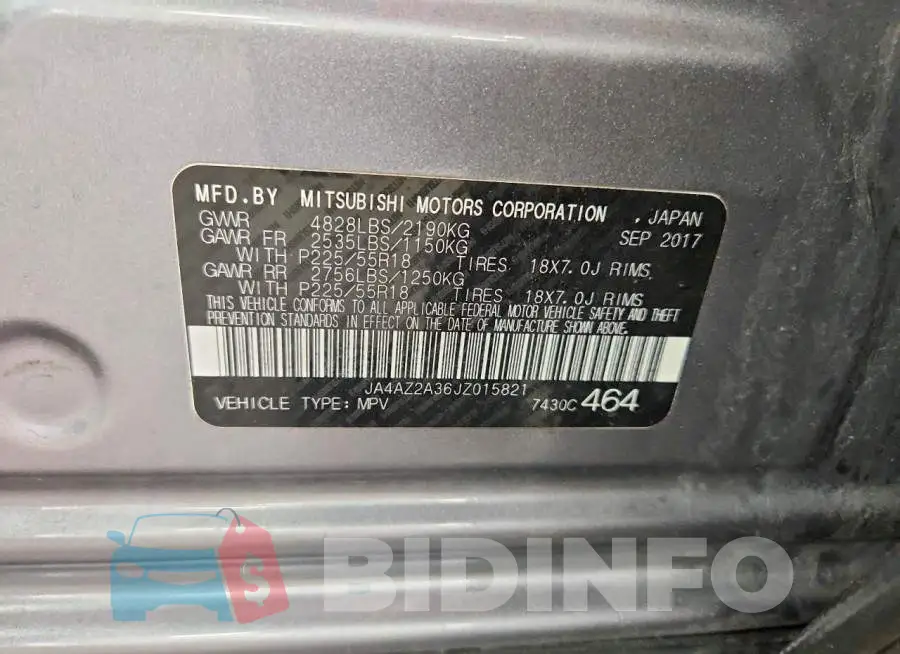 JA4AZ2A36JZ015821 Photo# 14
