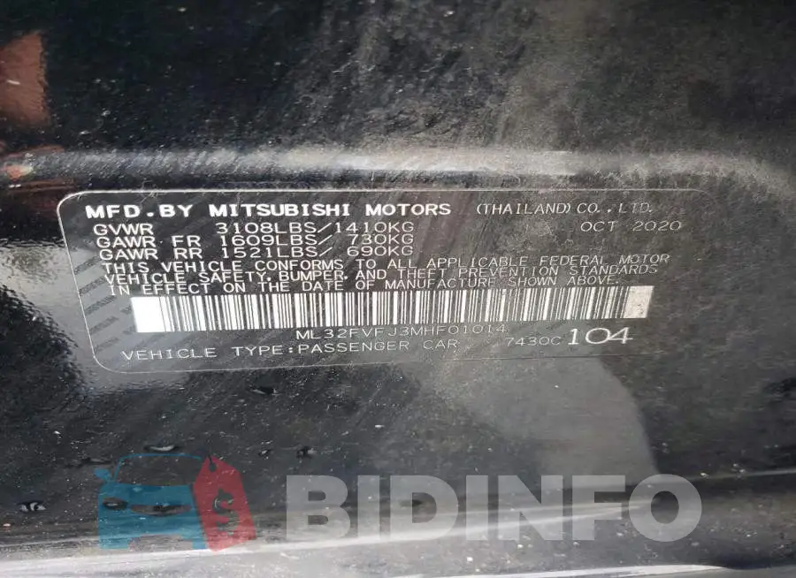 ML32FVFJ3MHF01014 Photo# 12