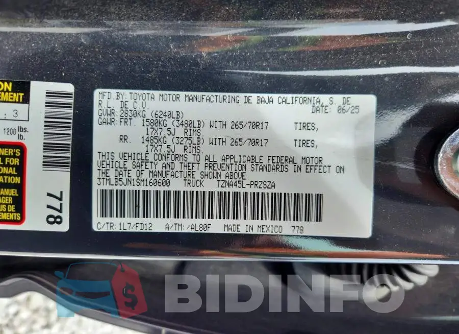 3TMLB5JN1SM160600 Photo# 12