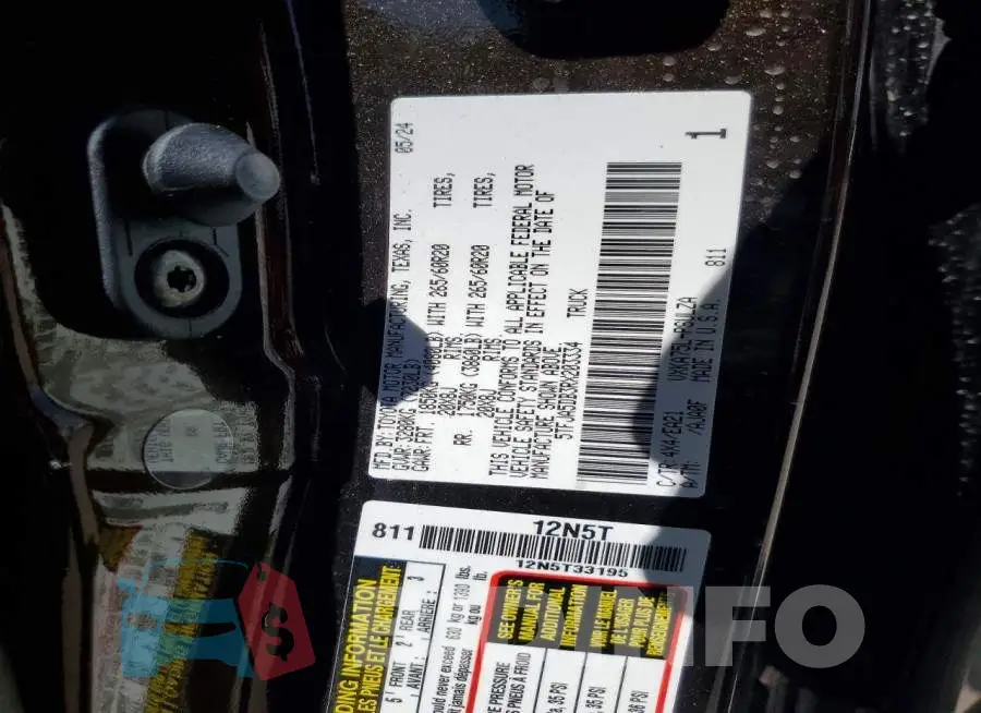 5TFJA5DB3RX203334 Photo# 12