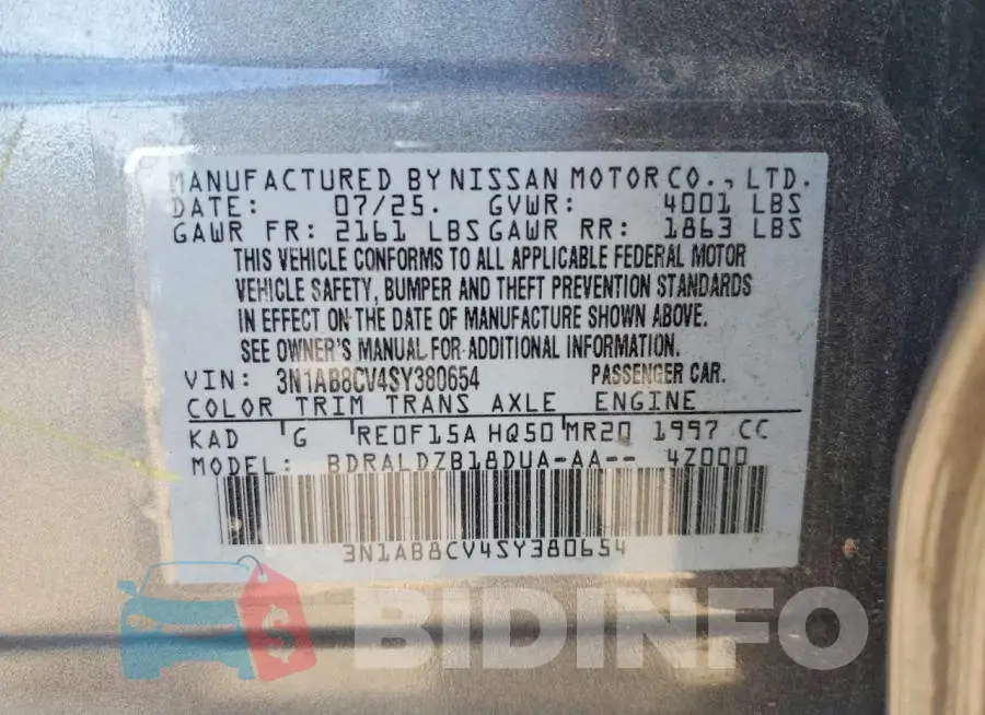 3N1AB8CV4SY380654 Photo# 12