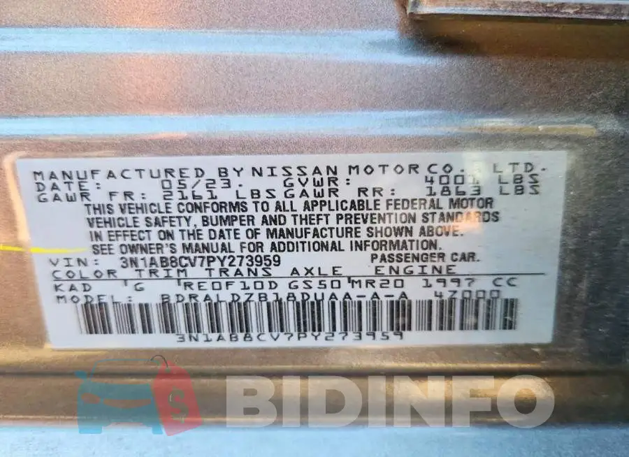 3N1AB8CV7PY273959 Photo# 12