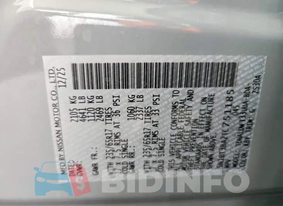 5N1BT3BA2TC751185 Photo# 13