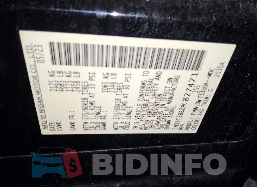 5N1BT3BB2PC827471 Photo# 13