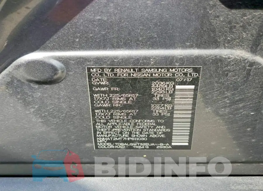 KNMAT2MT7HP611030 Photo# 13