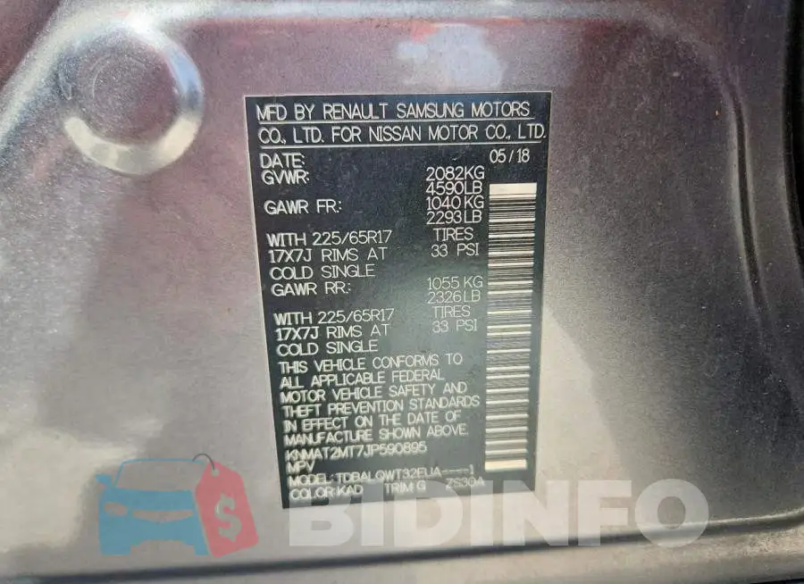 KNMAT2MT7JP590895 Photo# 14